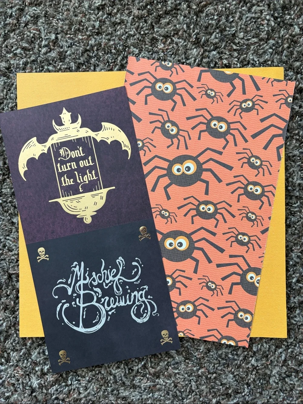 Halloween Scrapbook Mixed Lot Crafts, Stamps  Paper Stickers Bags Washi Tape
